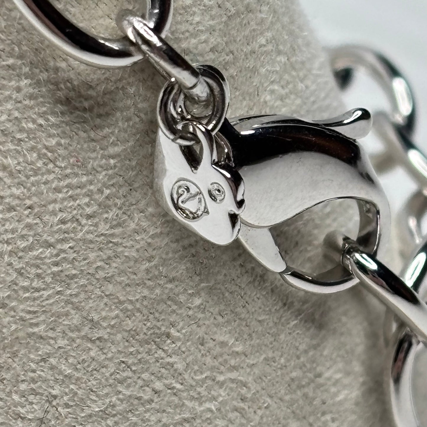 SWAROVSKI Crystal Panda & Bamboo Charm Bracelet