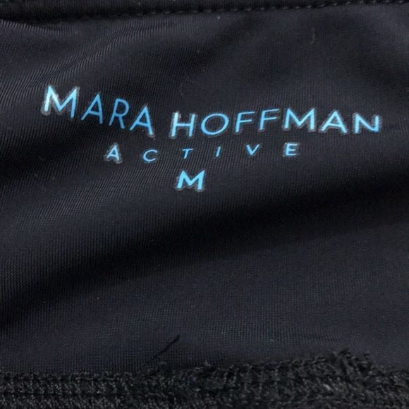 MARA HOFFMAN Black Leggings Size M
