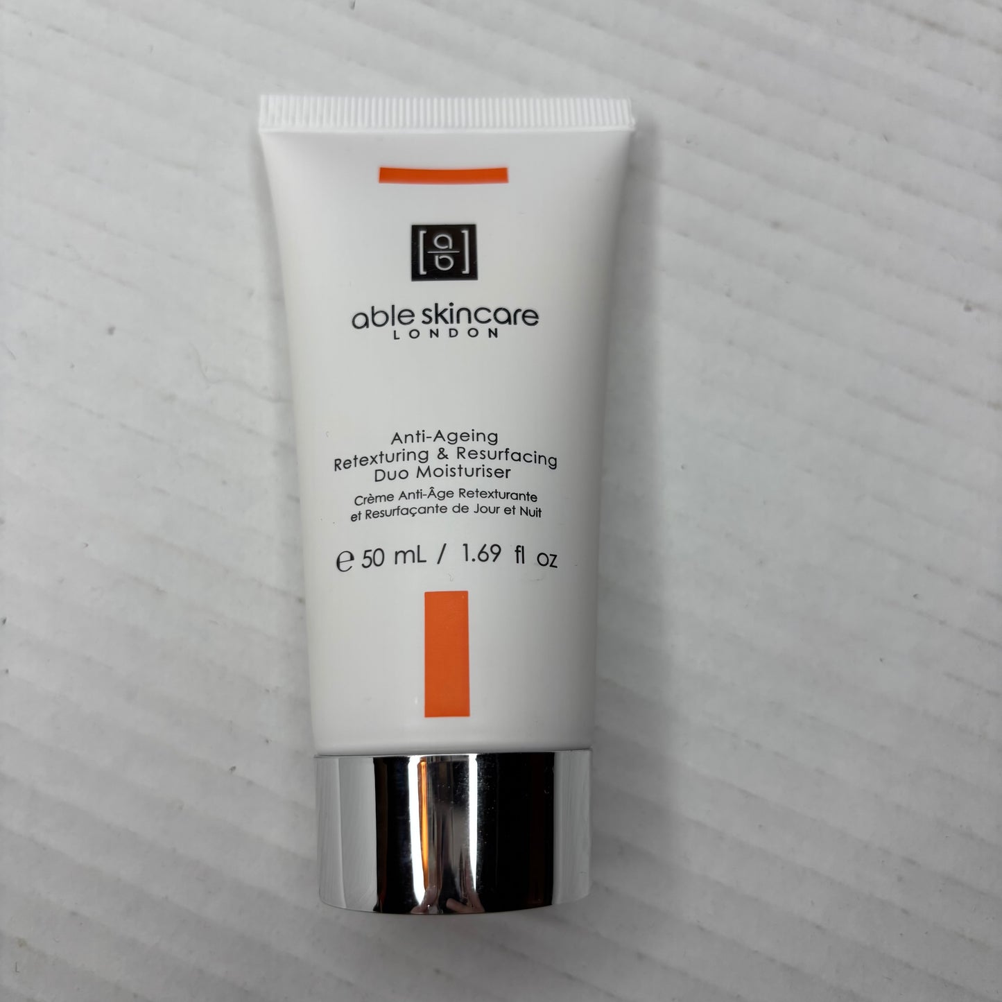 New ABLE SKINCARE Anti-Ageing Retexturing & Resurfacing Duo Moisturizer