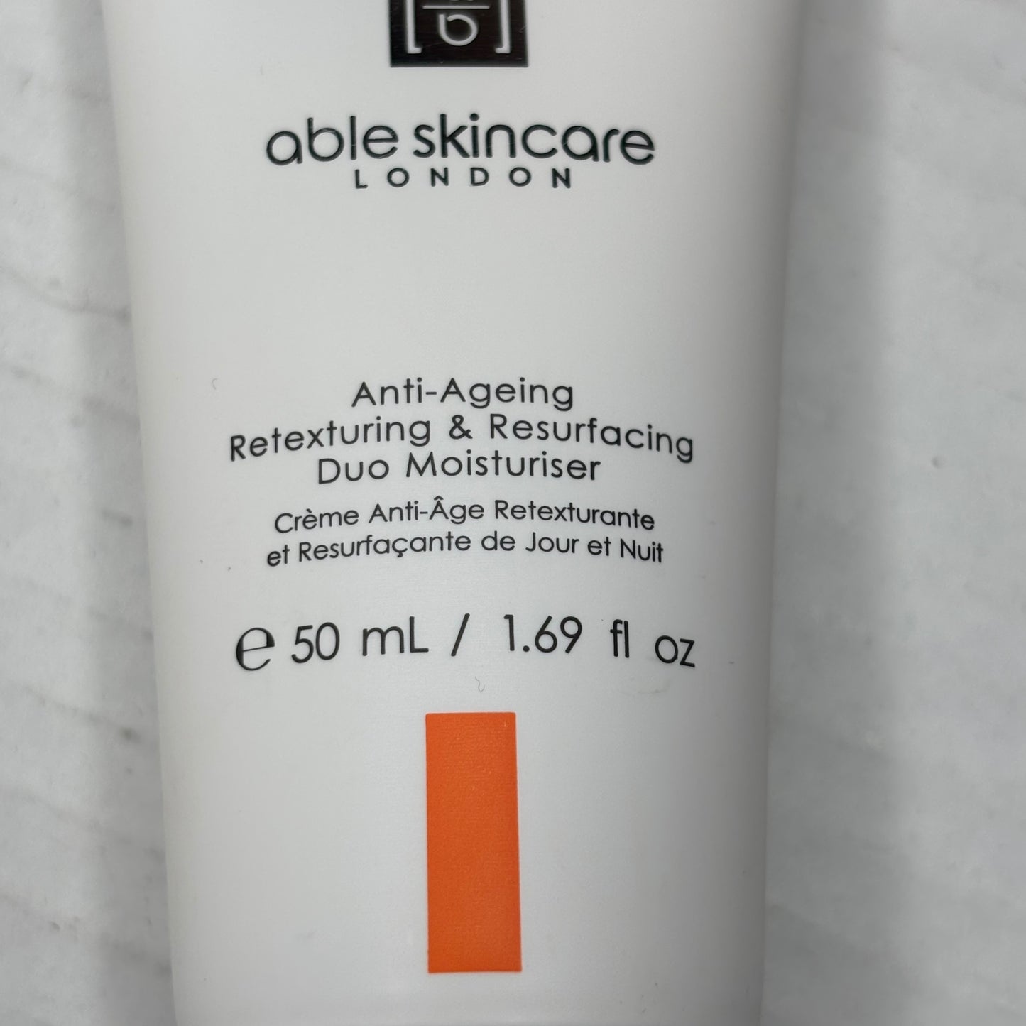 New ABLE SKINCARE Anti-Ageing Retexturing & Resurfacing Duo Moisturizer