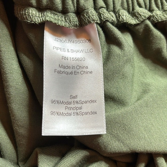 VERONICA BEARD Brompton Army Green Dress Size Large