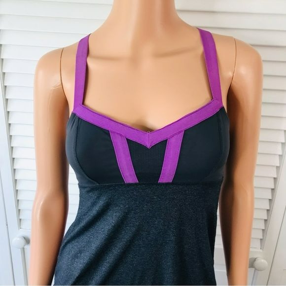 LULULEMON Hot Class Gray Tank Top Size 4