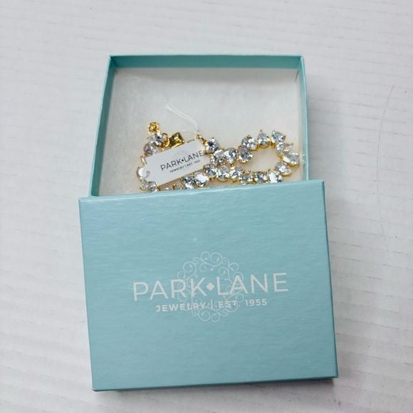 *NEW* PARK LANE Pear Impression Gold Setting Bracelet