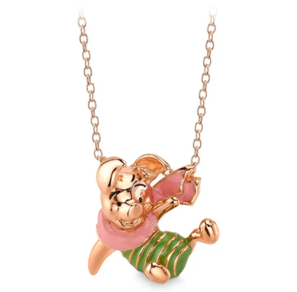 DISNEY RockLove Christopher Robin Piglet Necklace