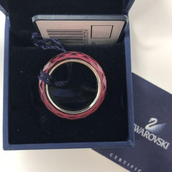 SWAROVSKI Pink Ring Size 7 *NEW*