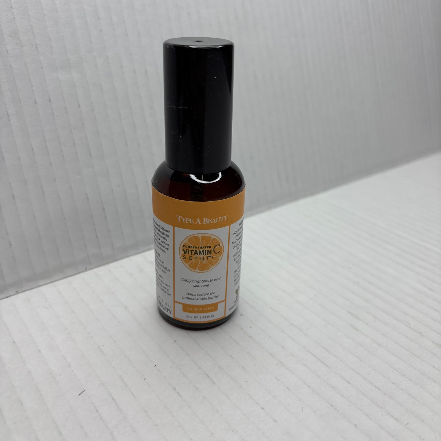 New TYPE A BEAUTY Concentrated Vitamin C Serum