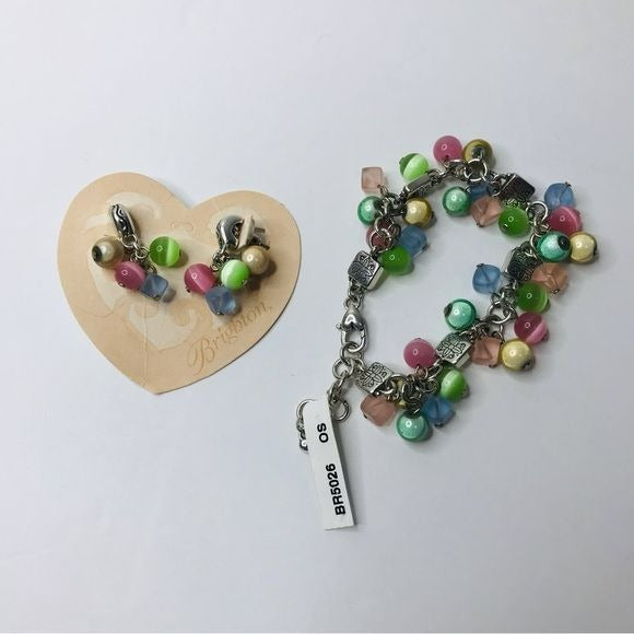 BRIGHTON Multicolor Bracelet And Earring Set