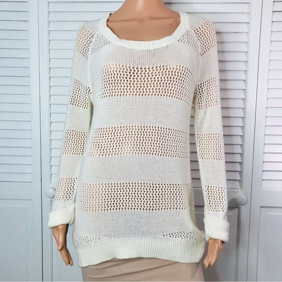 IS 2 Ivory Tower Scoop Neck Pullover Sweater Size XL *NEW*