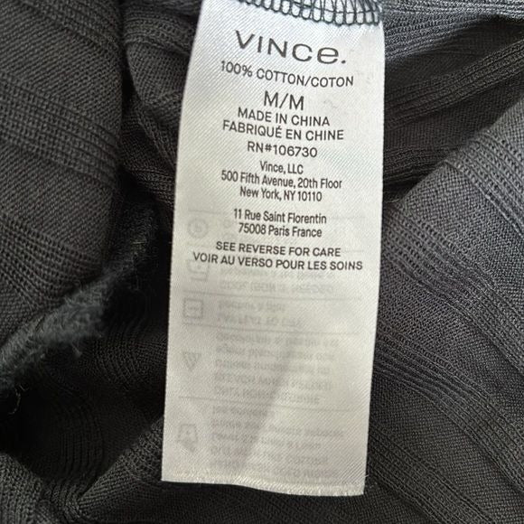 VINCE Dark Tide Polo Bodysuit Size Medium