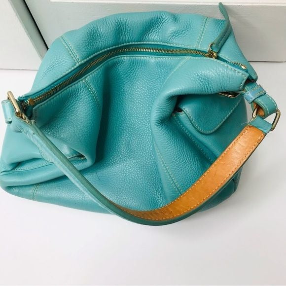 DOONEY & BOURKE Turquoise Mini Pocket Sac Shoulder Handbag