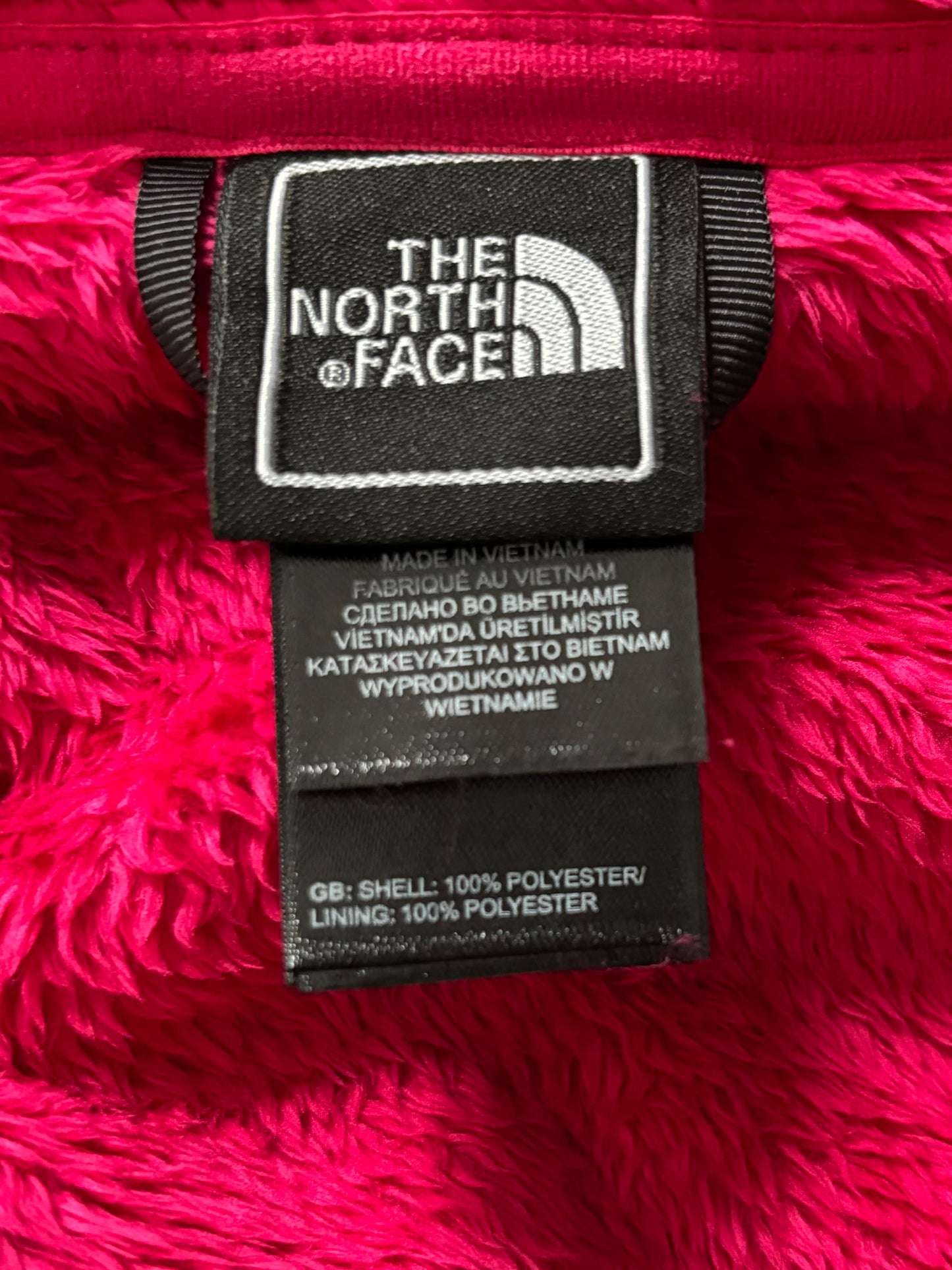 THE NORTH FACE Osito 2 Fleece Jacket in Raspberry Pink Size Medium