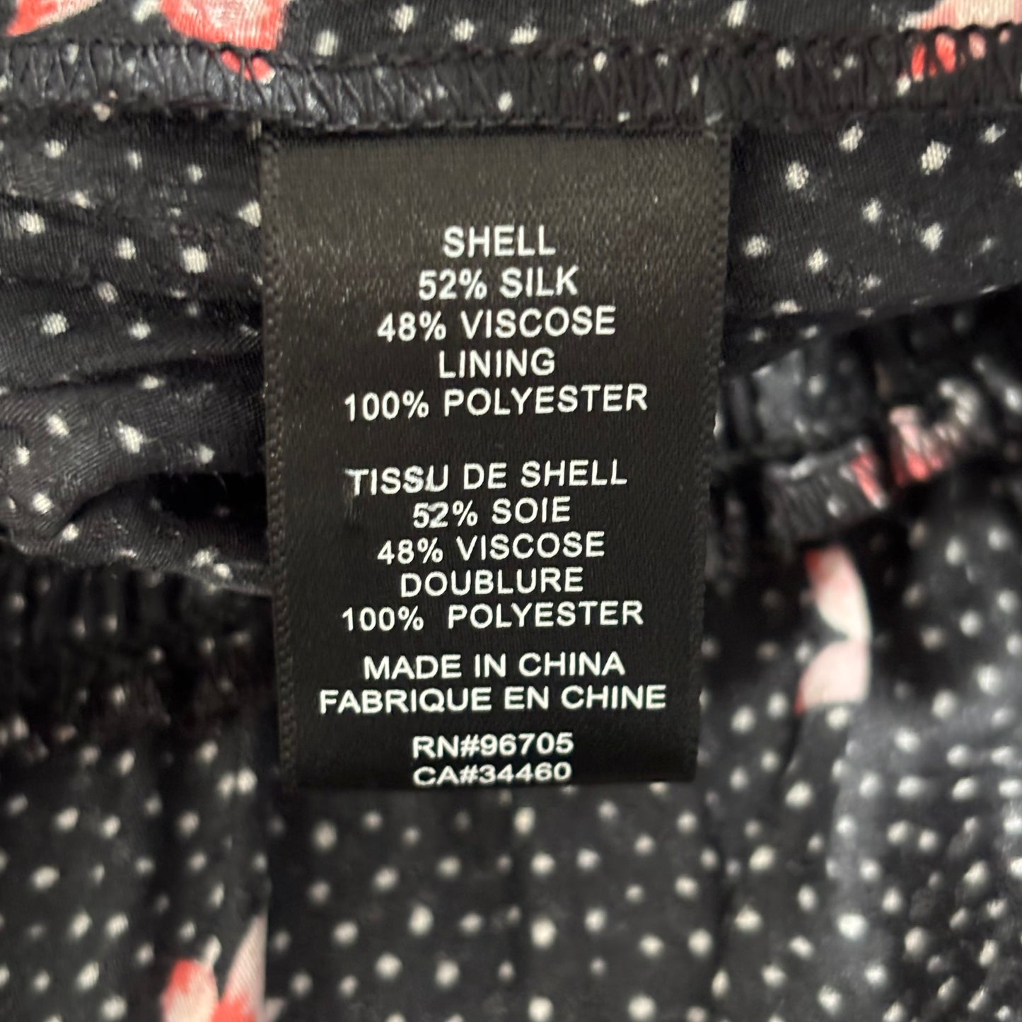 REBECCA TAYLOR Star Fleur Silk Blend Jumpsuit Size 8