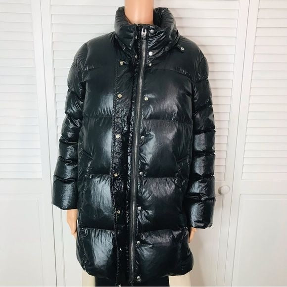 NB SERIES Bea Quilted Down Black Coat Size L