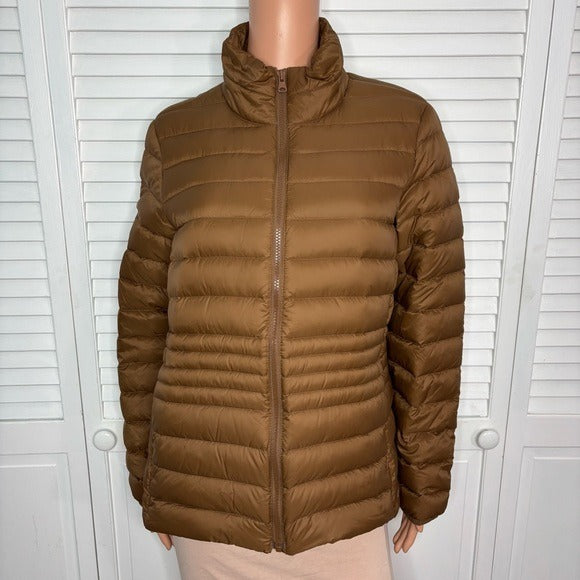 LANDS’ END Ultralight 600 Down Puffer Jacket Size Medium
