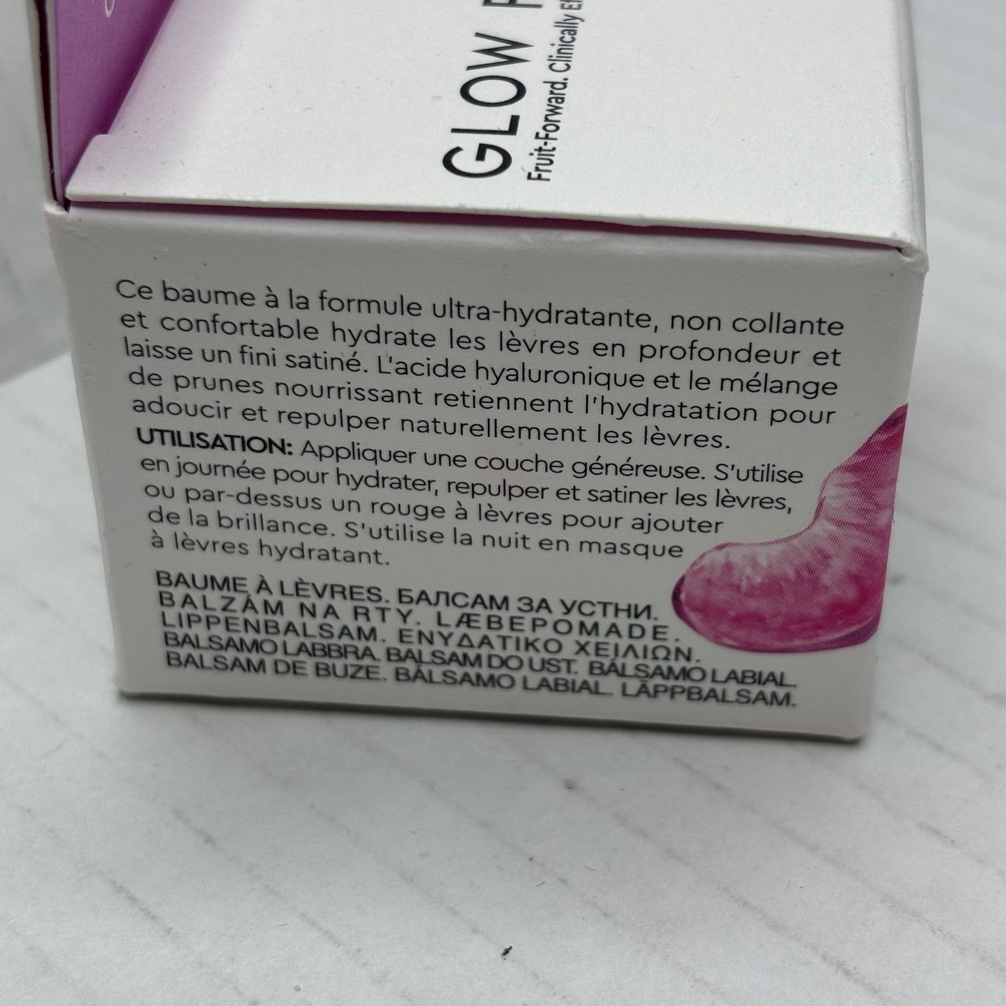 GLOW RECIPE Plum Plump Hyaluronic Gloss Balm
