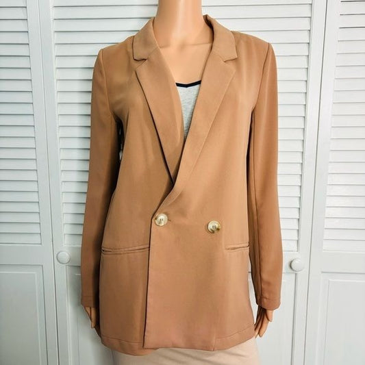 ELODIE Peach Blazer Size XS