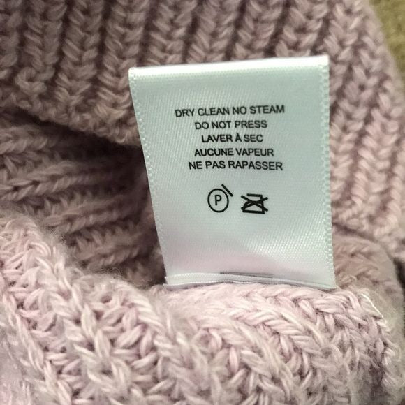 A.L.C. Lilac Oversized Crew Neck Sweater Size M