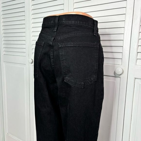 ABERCROMBIE & FITCH Curve Love Ultra High Rise 90s Straight Jeans