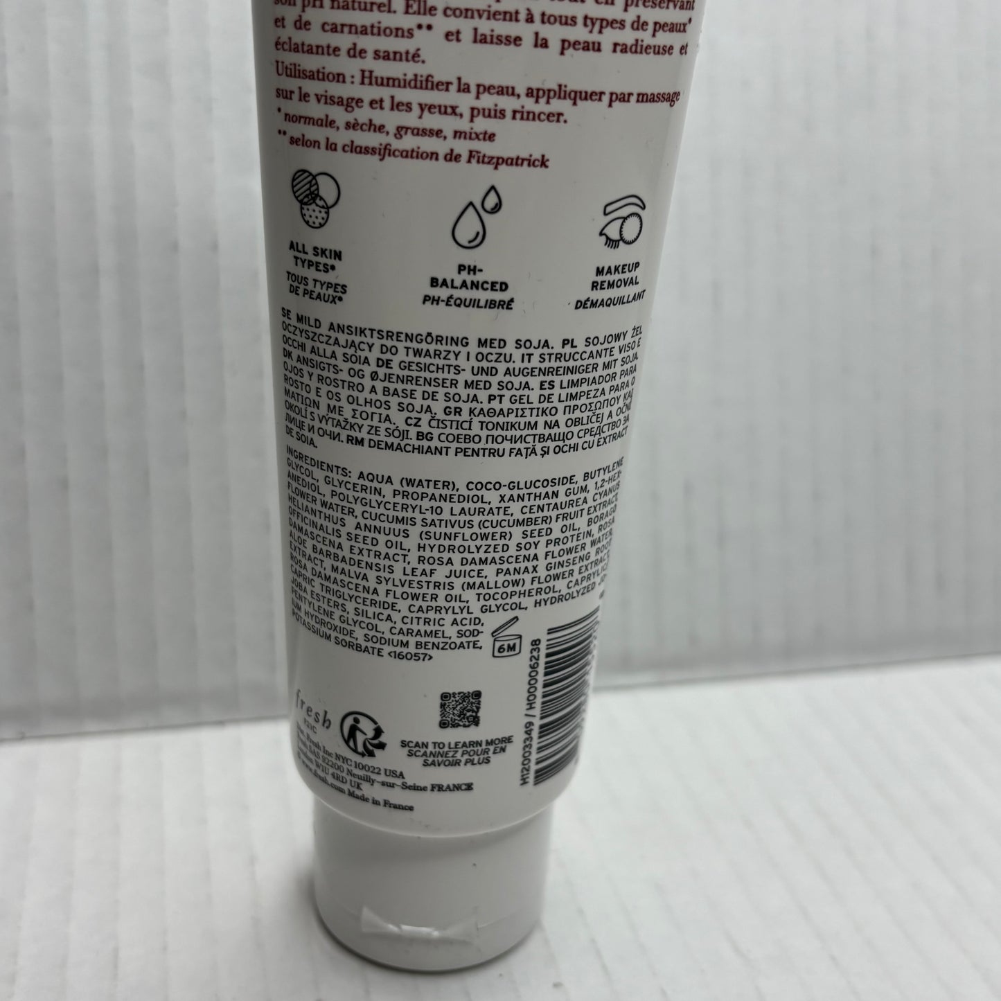 New FRESH Soy Face Cleanser