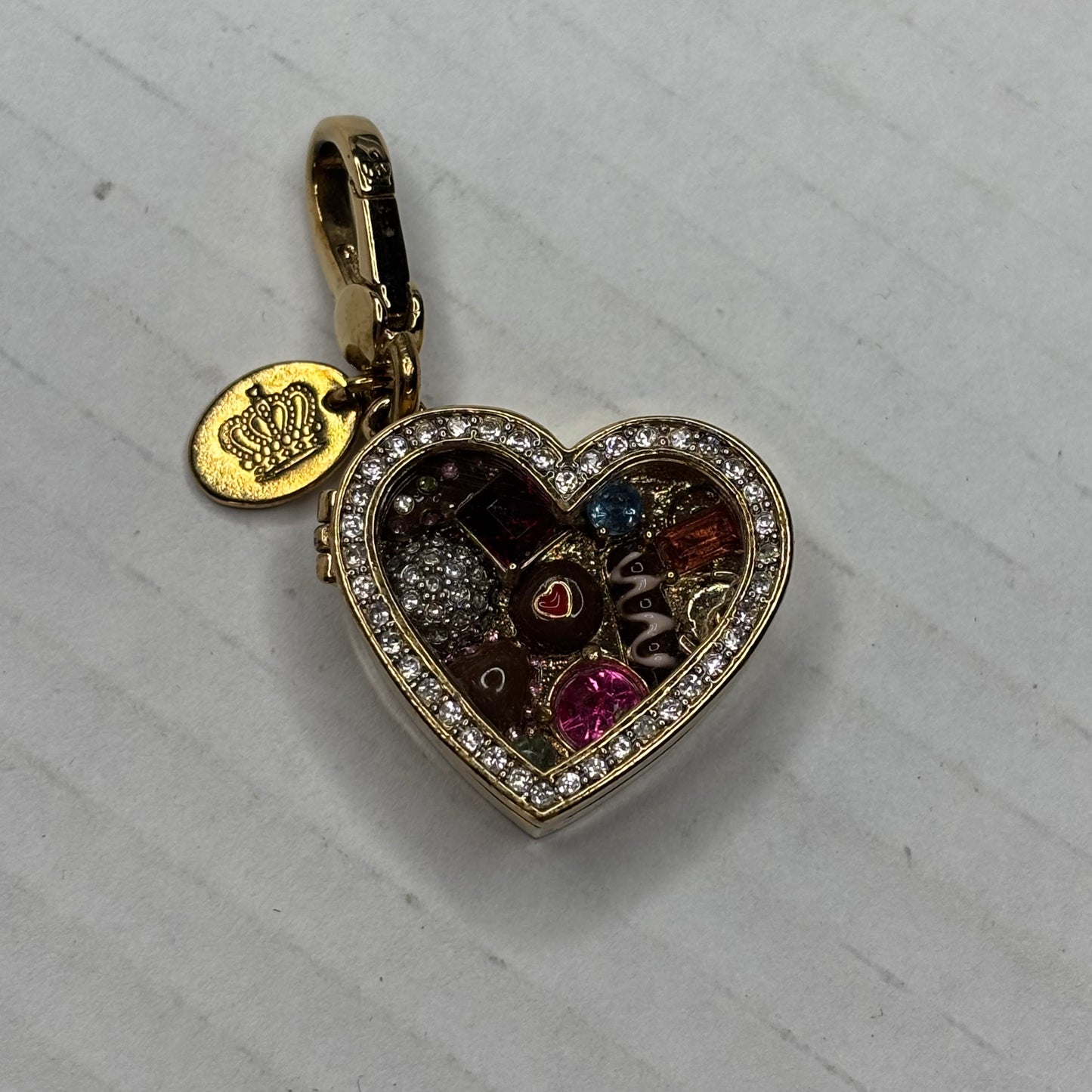 JUICY COUTURE 2011 Limited Edition Box of Chocolates Charm