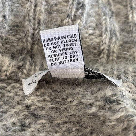 EASTSIDE WESTSIDE Vintage Mohair Cardigan Size Large