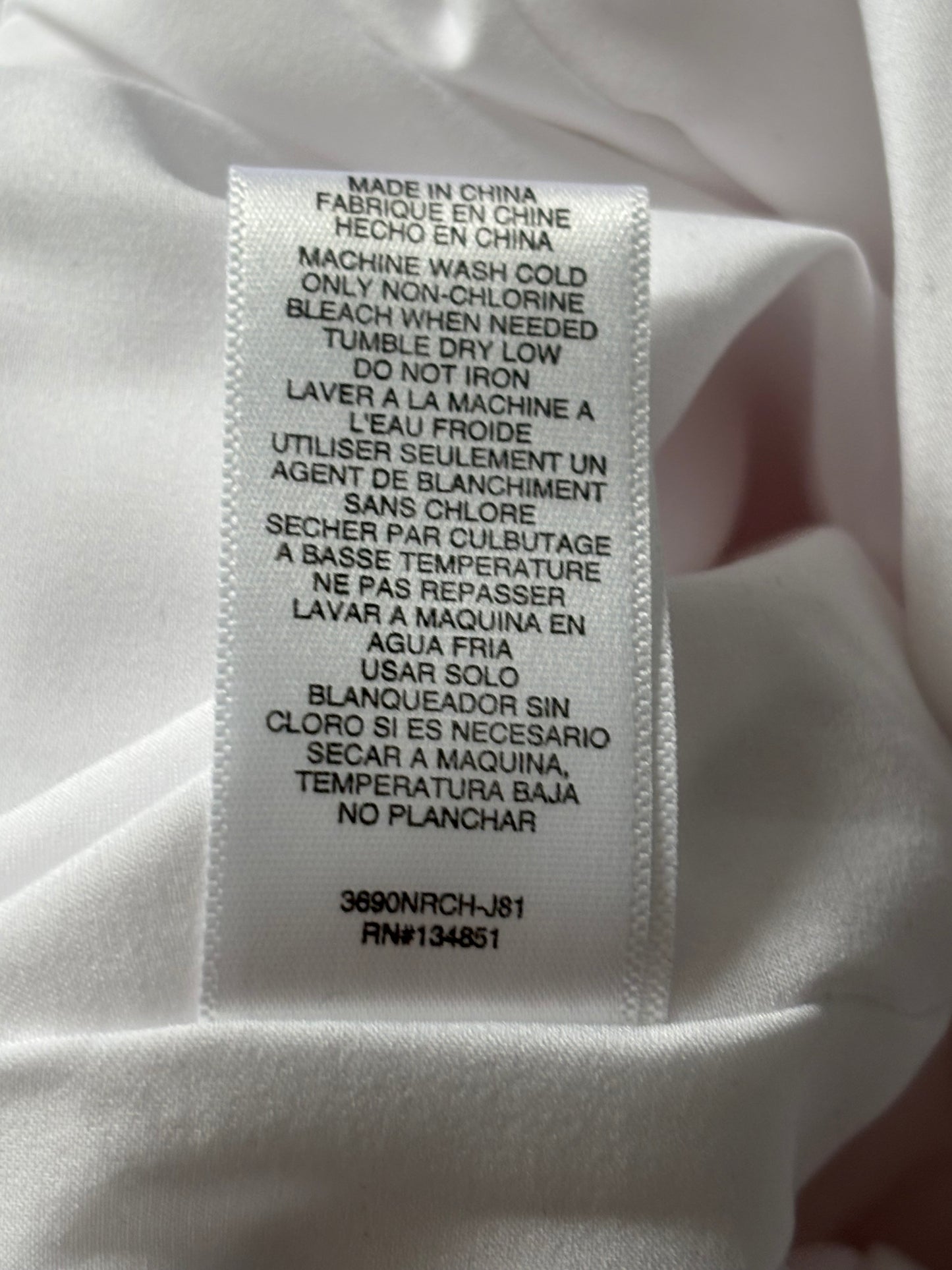 WAYF Cora White Cotton Poplin Maxi Skirt Size XS