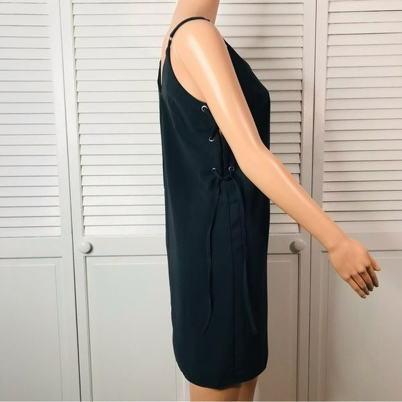 ASOS Dark Gray Spaghetti Strap Dress Size 2