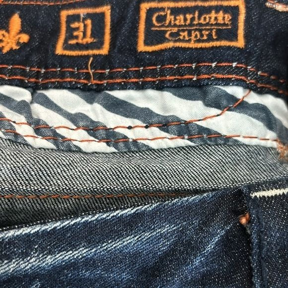 *NEW* ROCK REVIVAL Charlotte Capri Jeans