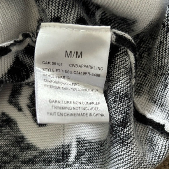 CHARLIE B Ottoman Sweater in Black Size Medium