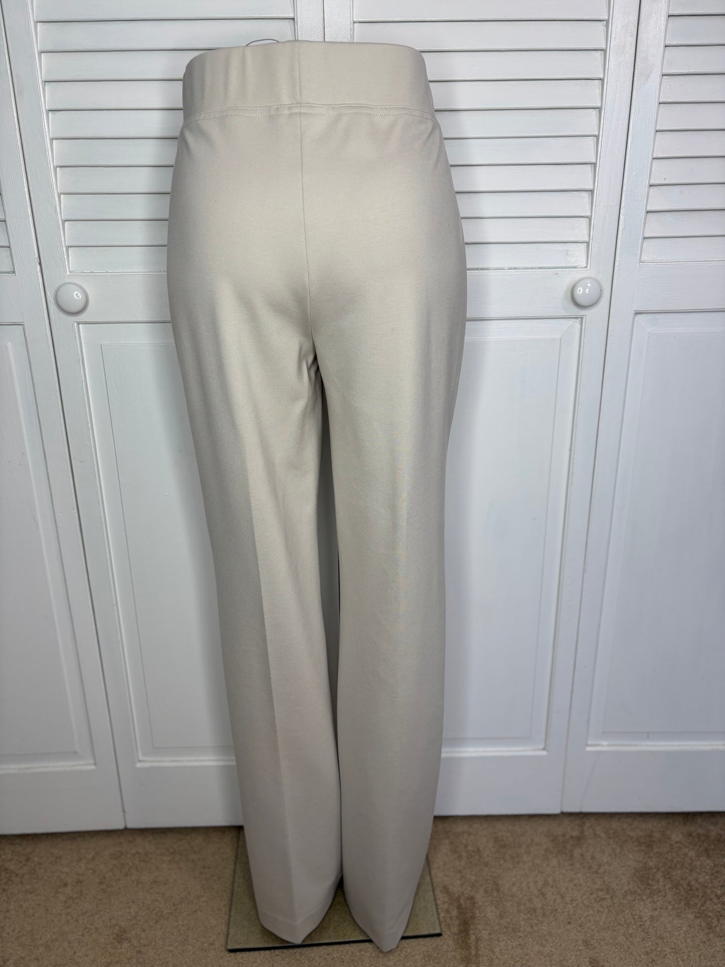 New JOSEPH RIBKOFF Wide Leg Knit Trousers Size 2