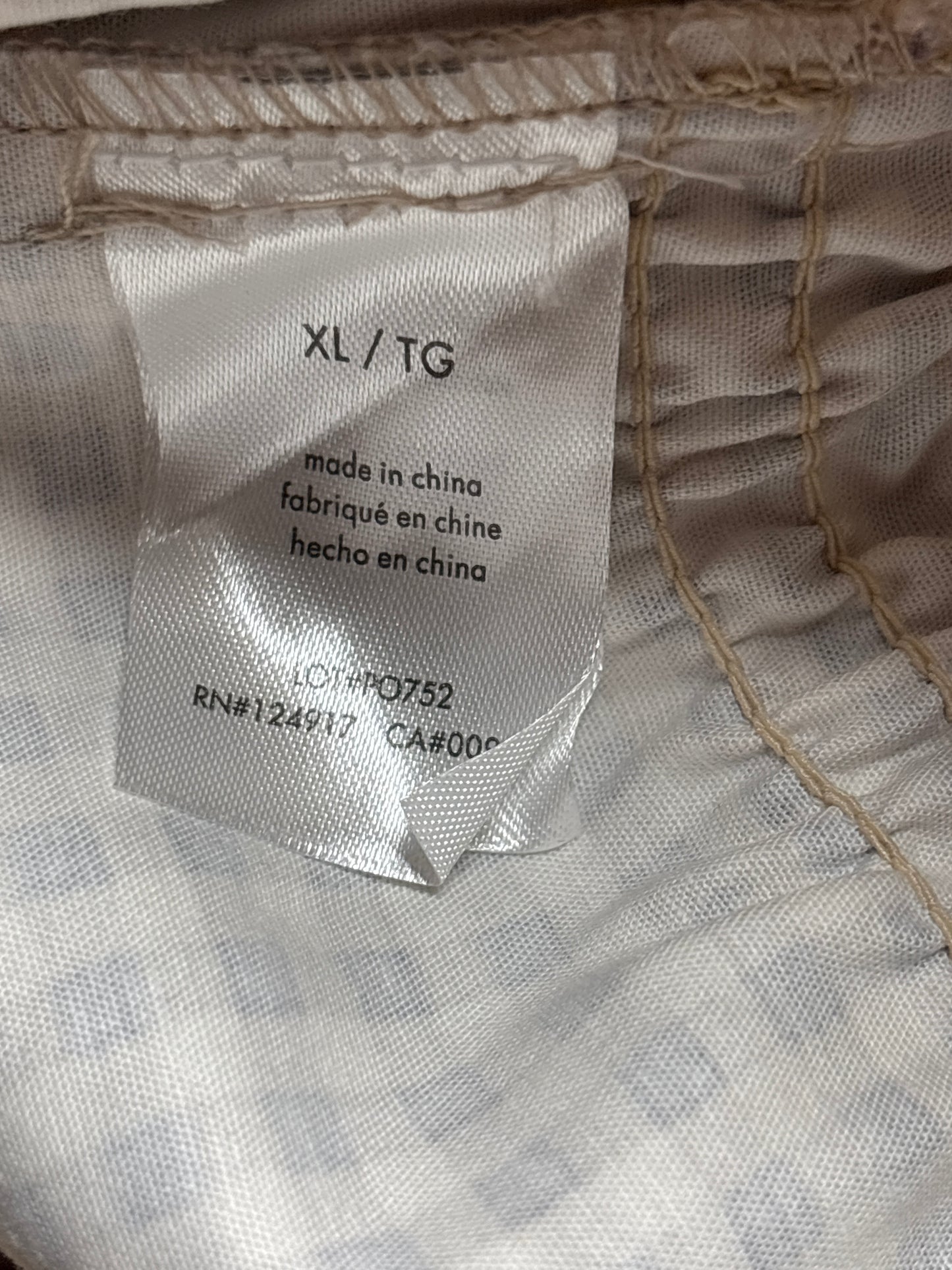 WEWOREWHAT Smocked Gingham Top Size XL