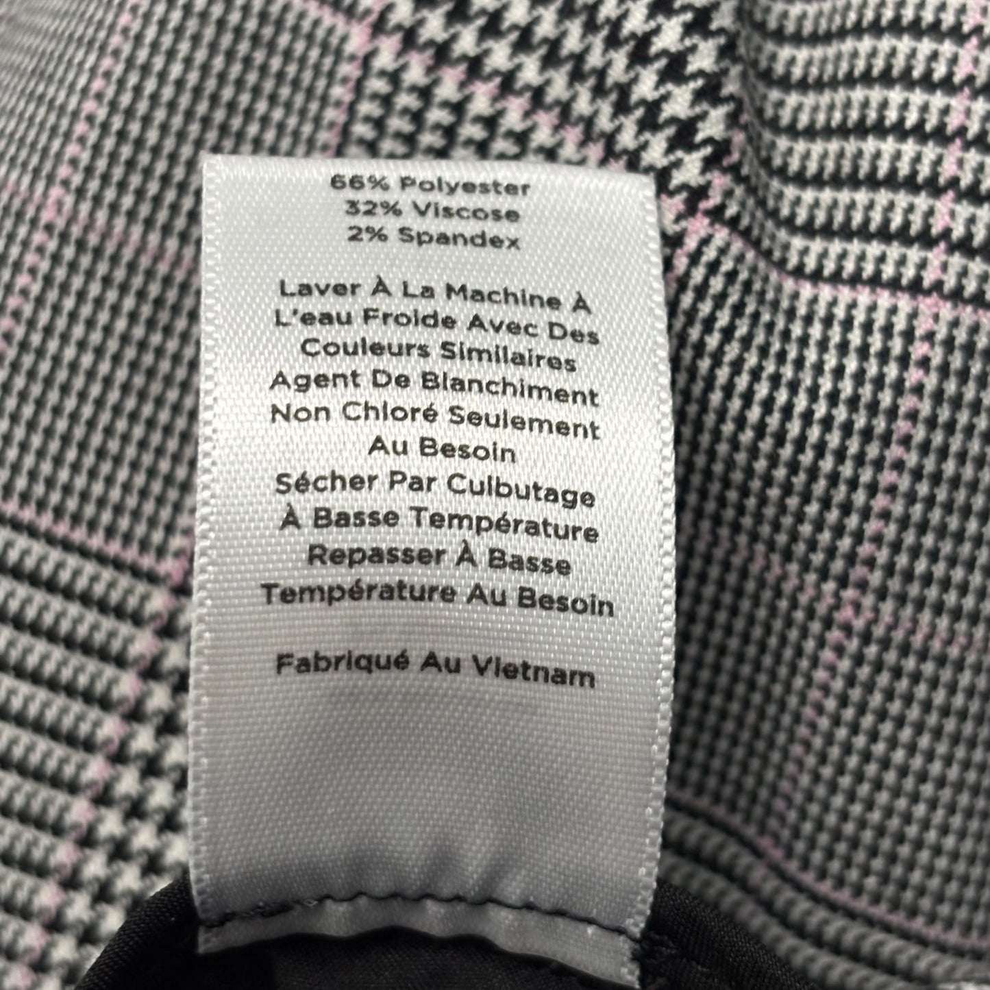 TALBOTS Glen Plaid Ankle Pants Size 14W