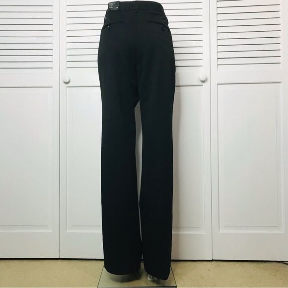 EXPRESS Editor Straight Leg Black Pants Size 10R *NEW*