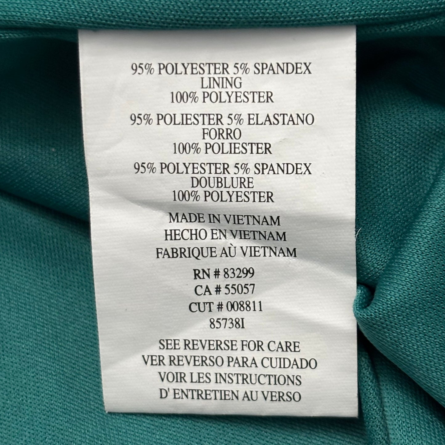 TIANA B. Geo Print Long Sleeve Knit Dress Size 16