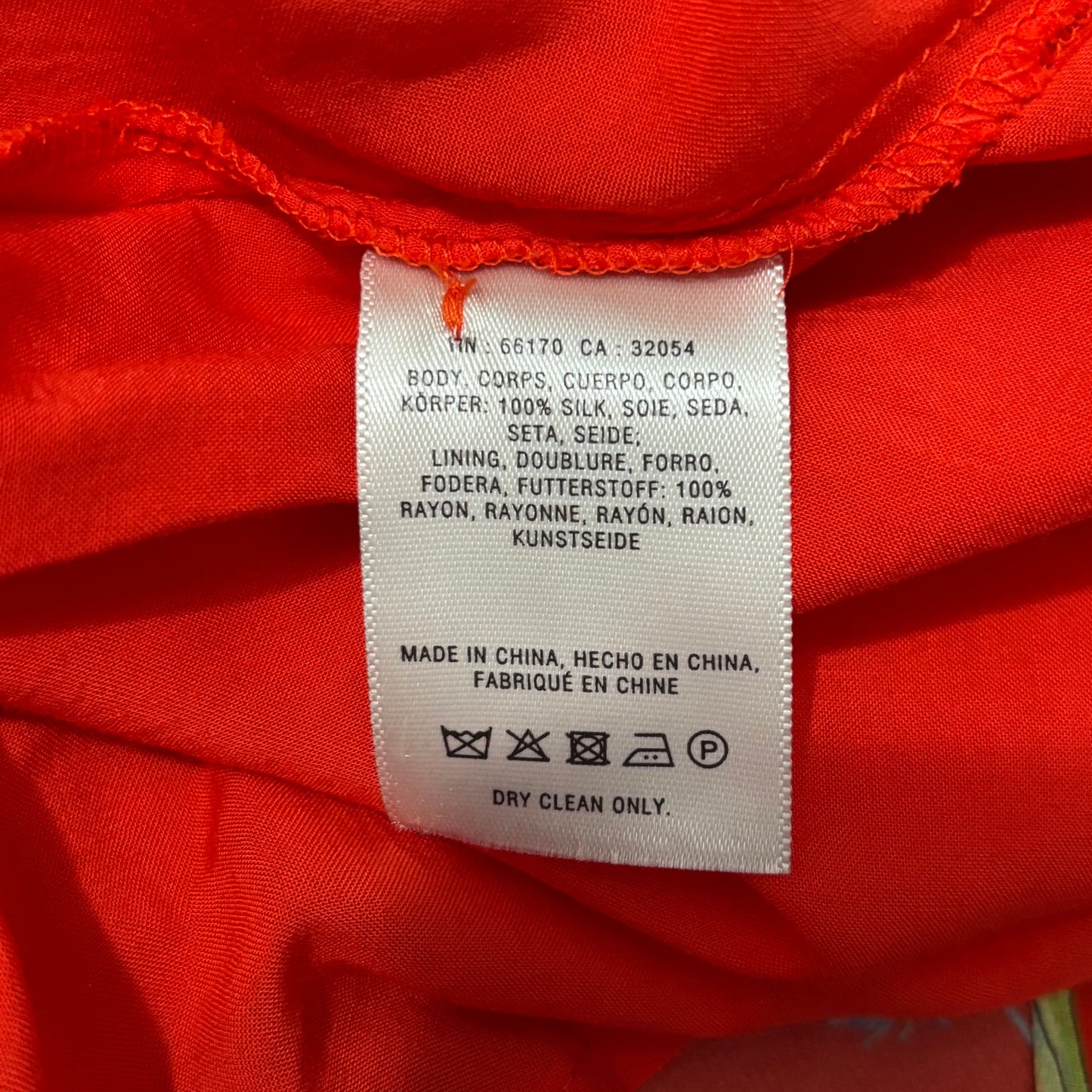 ANTHROPOLOGIE Moulinette Soeurs Lilly Silk Tie-Neck Midi Dress Size 8