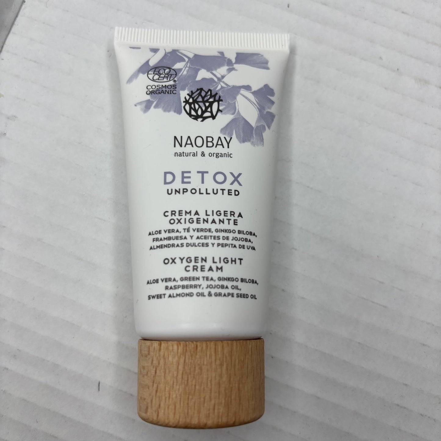 New NAOBAY Detox Unpolluted Oxygen Light Cream