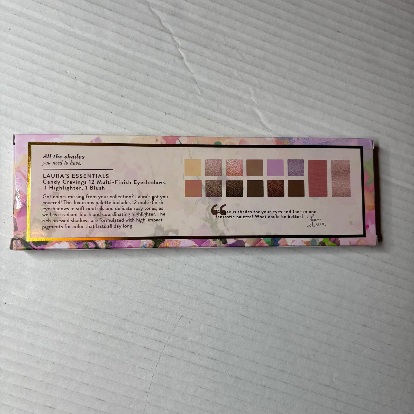 New LAURA GELLER Candy Cravings Face & Eye Palette