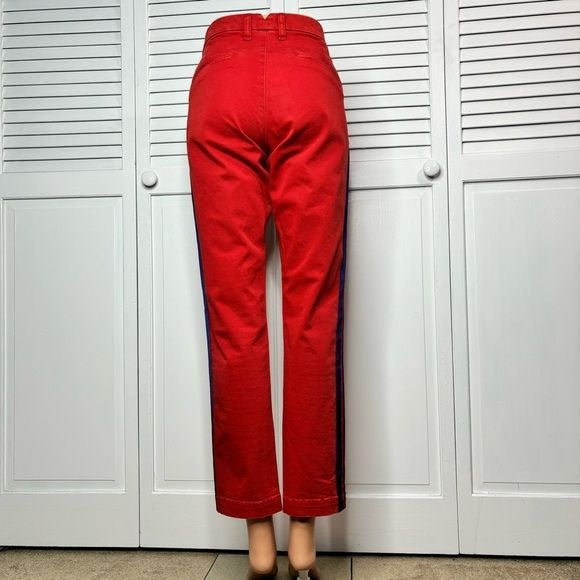 P.A.R.O.S.H. Red Casual Chino Pants Size M