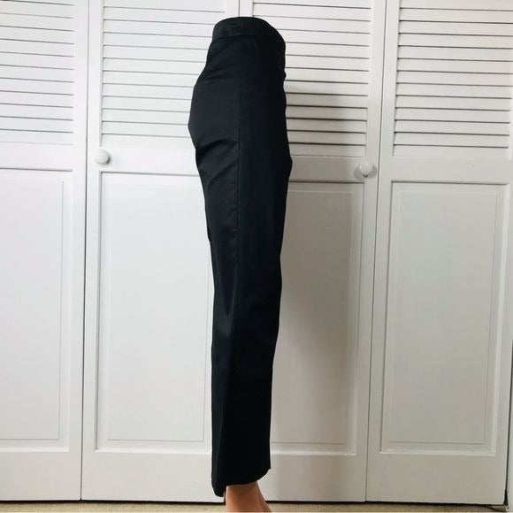 FRAME Black High Waist Cropped Pants Size 14