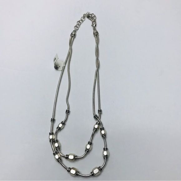 *NEW* BRIGHTON Silver Layered Necklace