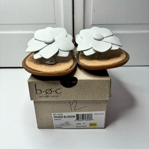 *NEW* BORN CONCEPT Orange Blossom Sandals Size 9