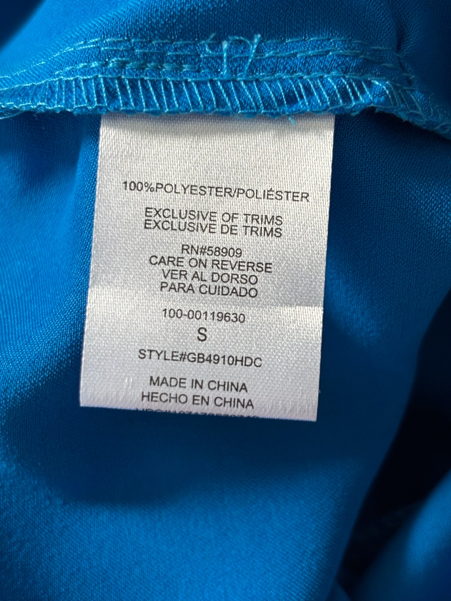 New GIANNI BINI Satin Wide-Leg Cargo Pants in Electric Blue Size Small