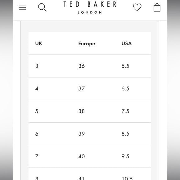 TED BAKER Chablise Black Sandals Size 9.5