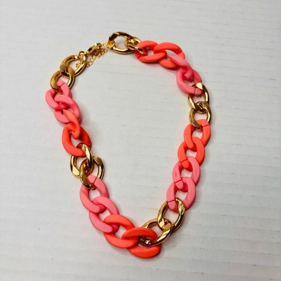 *NEW* ADORNIA Pink Curb Chain Necklace