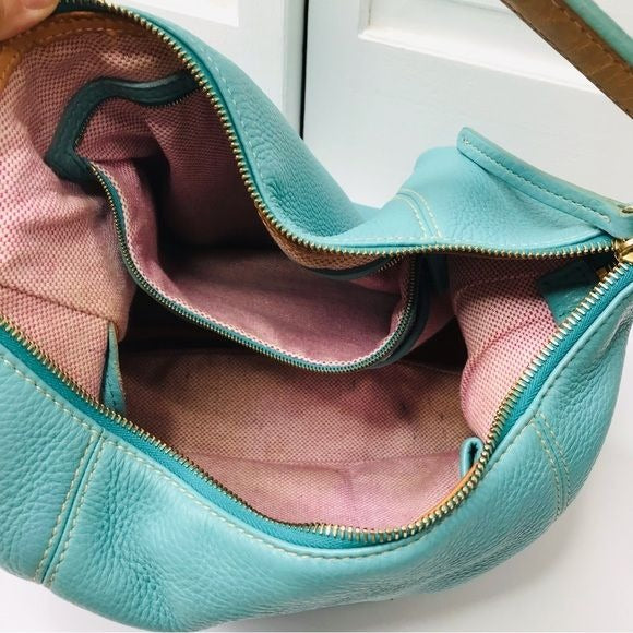 DOONEY & BOURKE Turquoise Mini Pocket Sac Shoulder Handbag