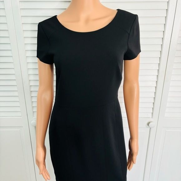 SLATE & WILLOW Black Car Wash Pencil Dress size 2