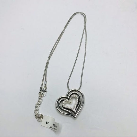 *NEW* BRIGHTON Infinity Heart Silver Chain Necklace