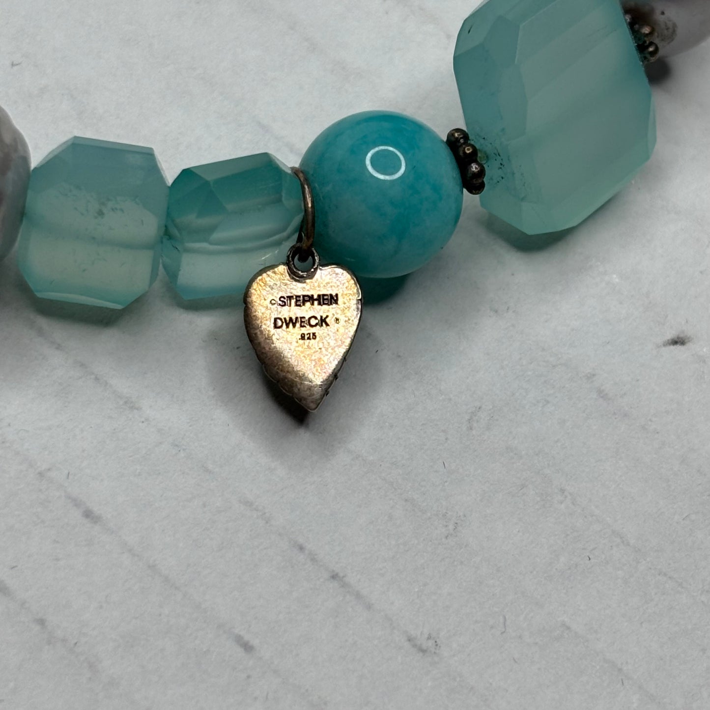 STEPHEN DWECK Sterling Silver & Multi-Stone Beaded Bracelet