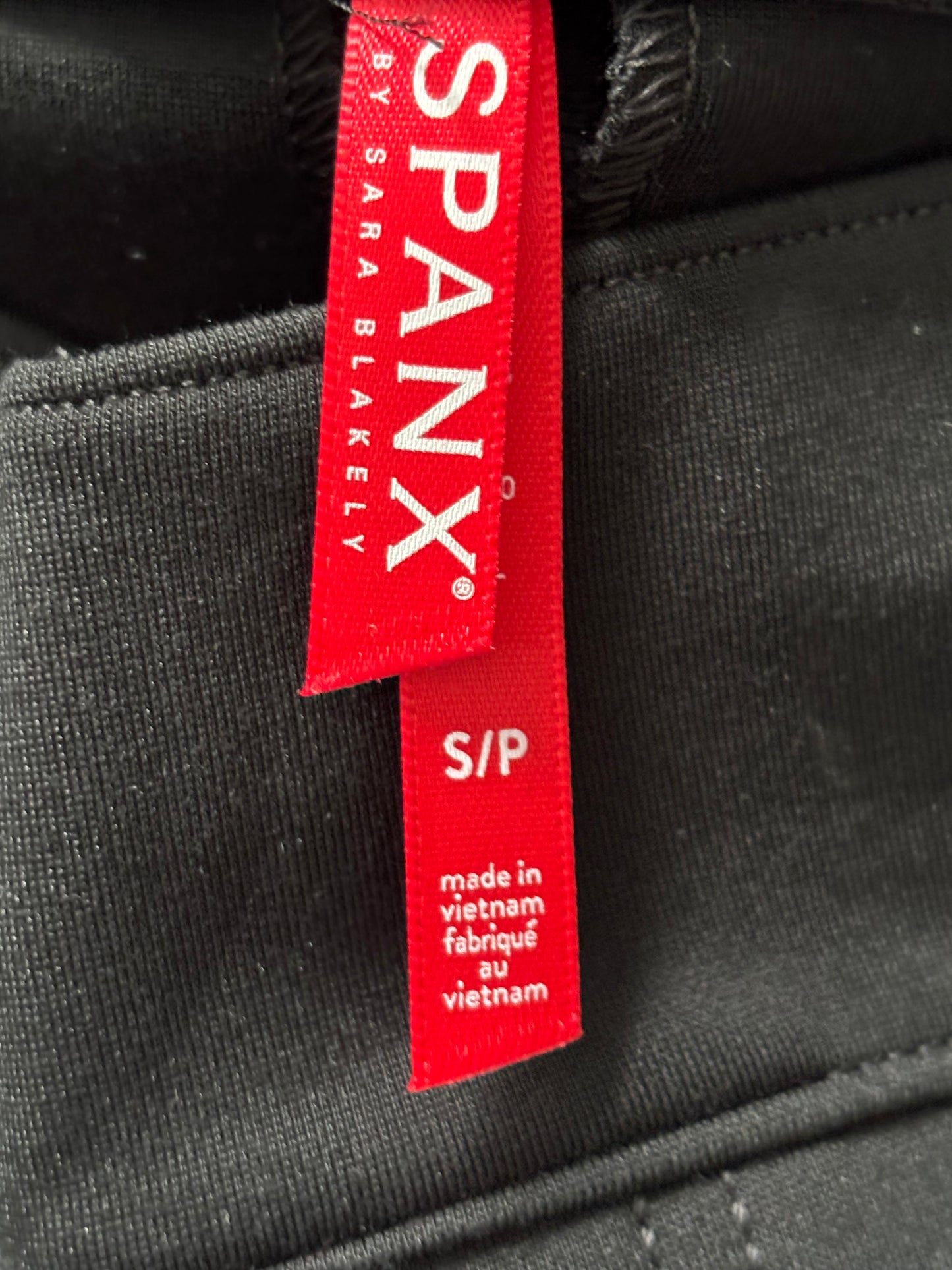 New SPANX Spanx Black Ankle Backseam SkinnyThe Perfect Pant Size Small