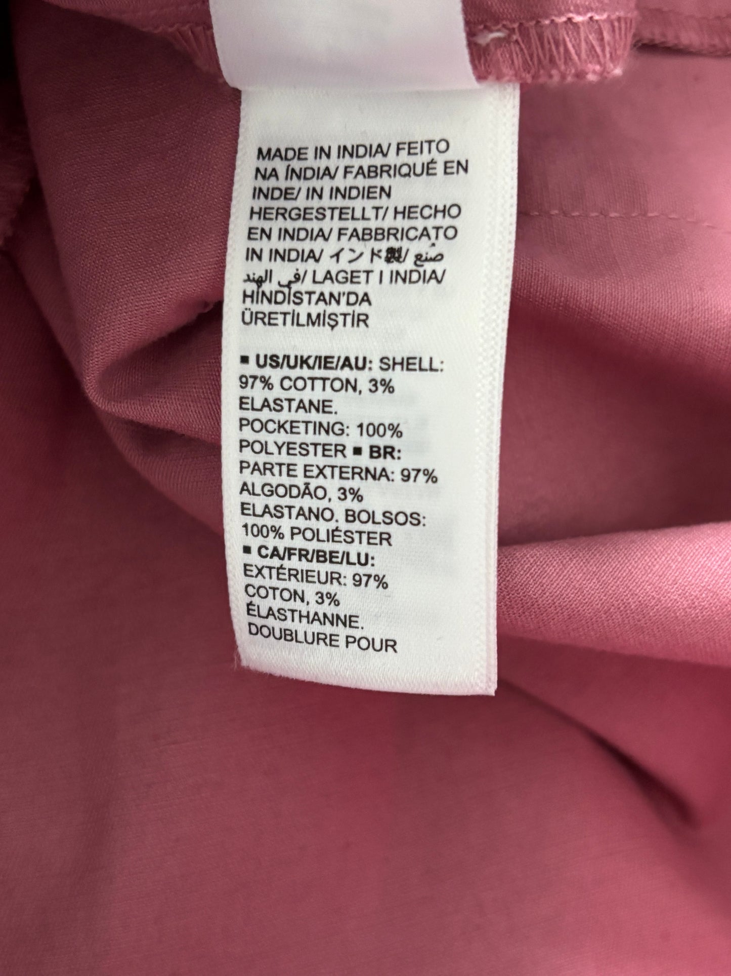 New THE DROP Foxglove Faux Wrap Cargo Skirt Size Medium